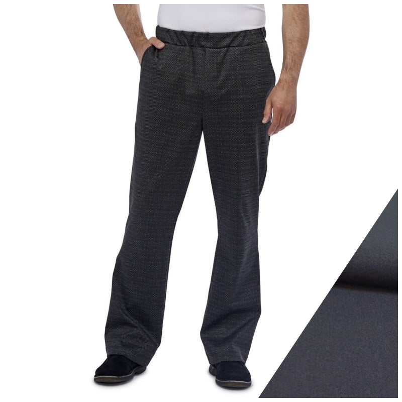 Men's Full length Trousers -Elasticated Waist (4295)