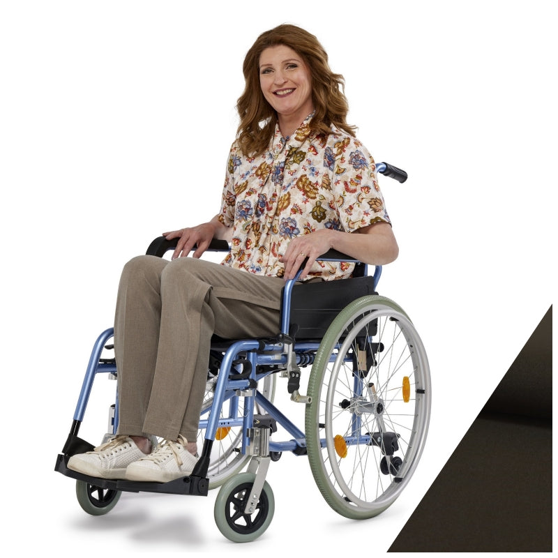 Ladies Full length Wheelchair Trousers with full length zips and no pockets (4193)