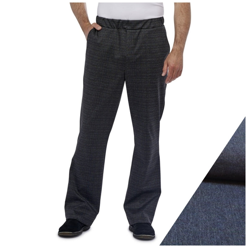 Buttonless trousers