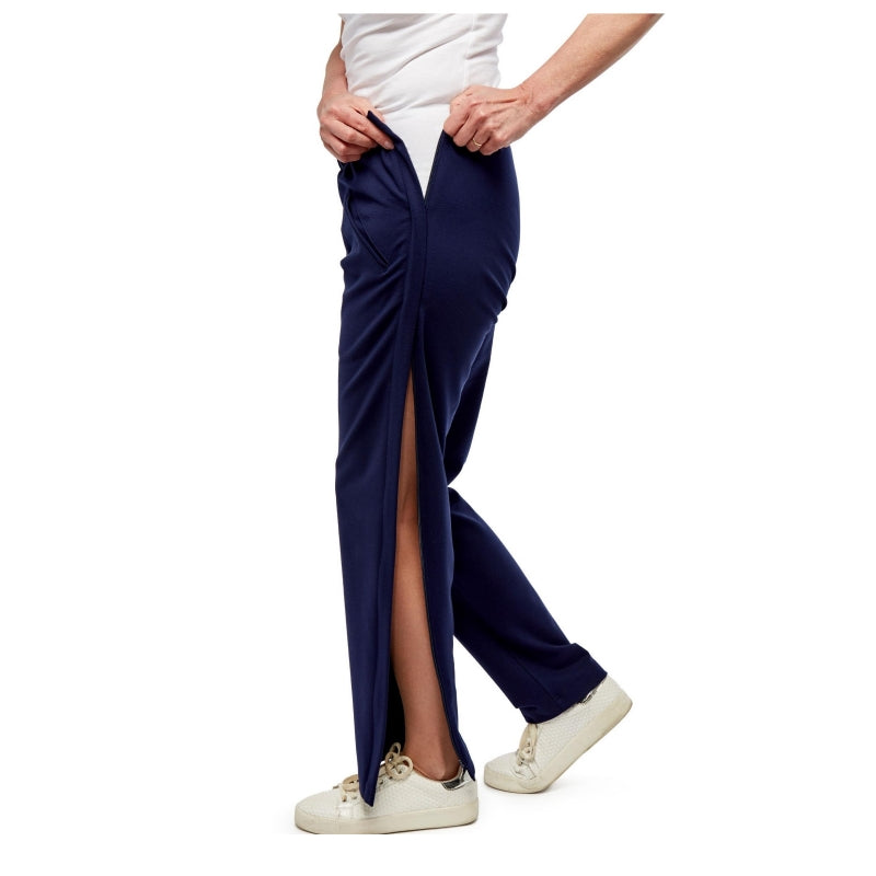 Easy access pants for ladies