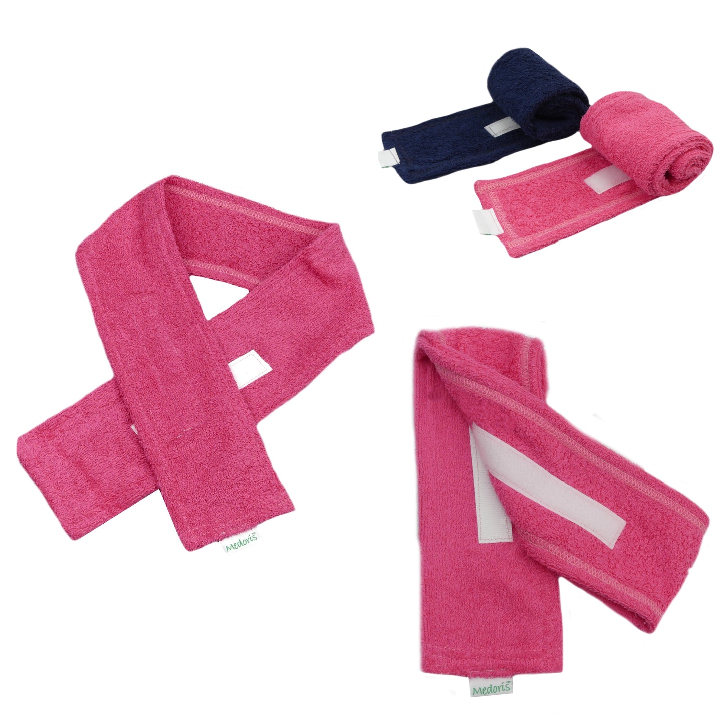 Velcro Towelling Scarf  - M082