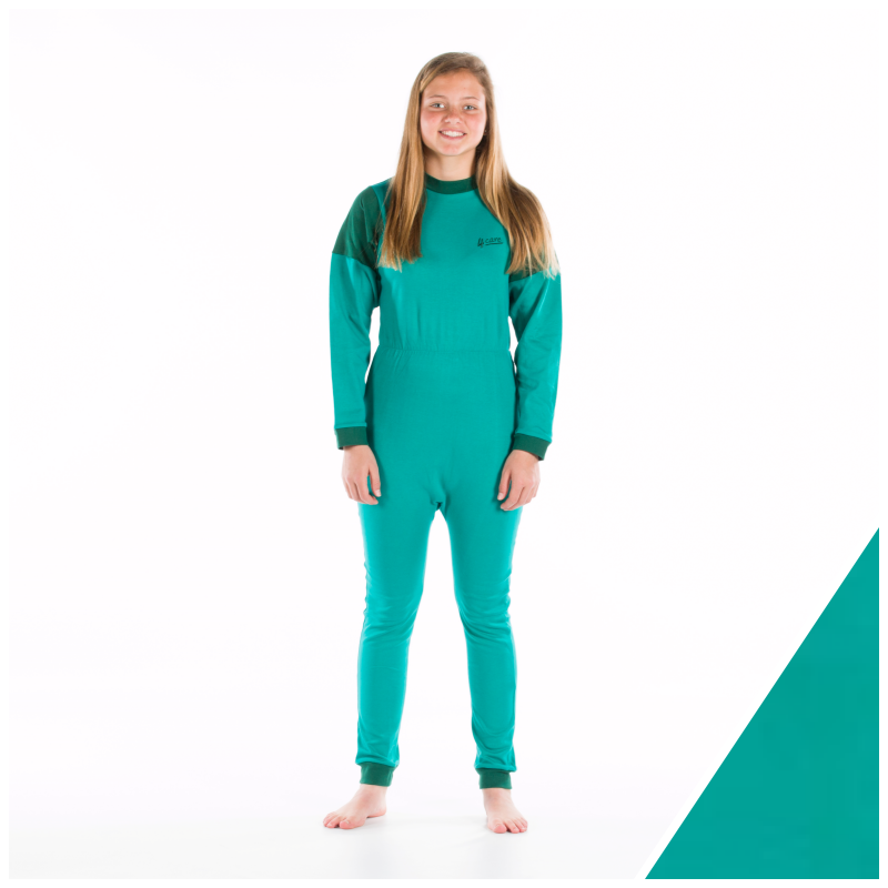 Children's All-in-One Jumpsuit With a Zip Up The Back (4030)