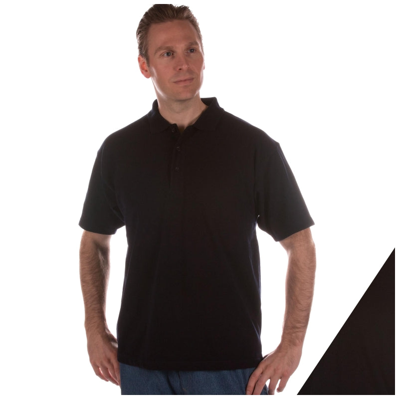 Men's Classic Polo Shirt with Full Back Opening ( 4251)