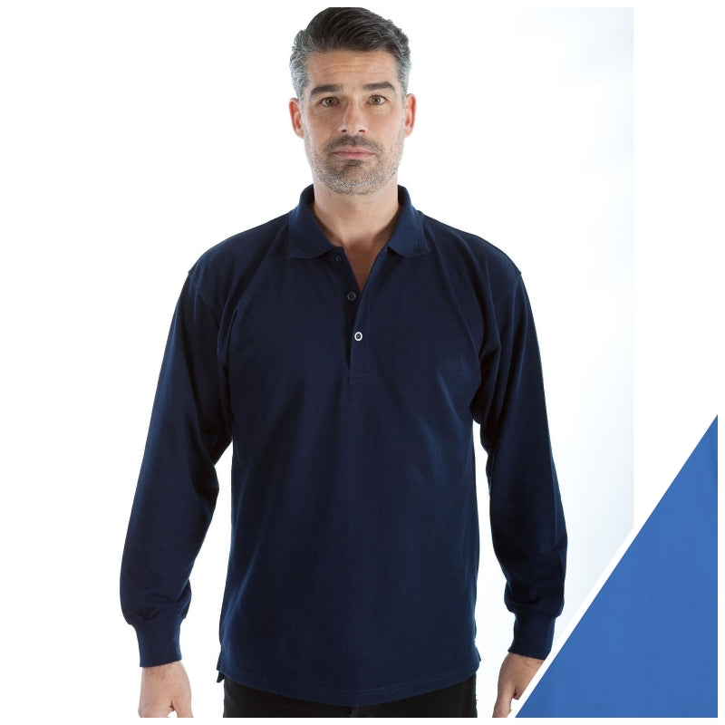 Men's Classic Polo Shirt with Full Back Opening ( 4251)